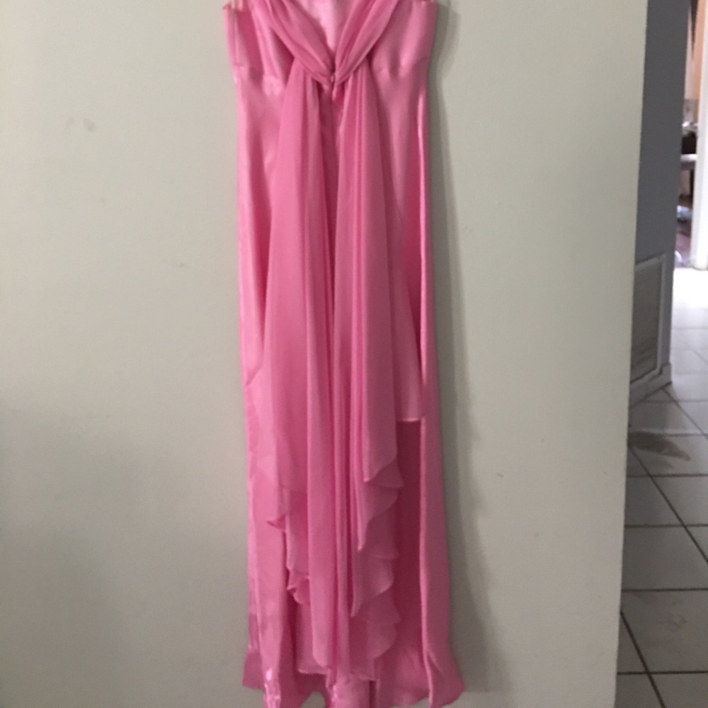 Pink prom dress